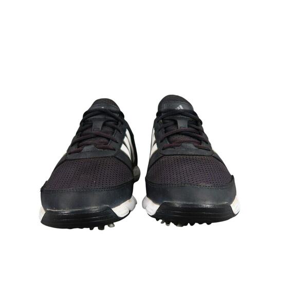 Adidas Shoes Mens 7 Golf Sneaker Tech Response Sport Athletic Black White Spiked main image 9